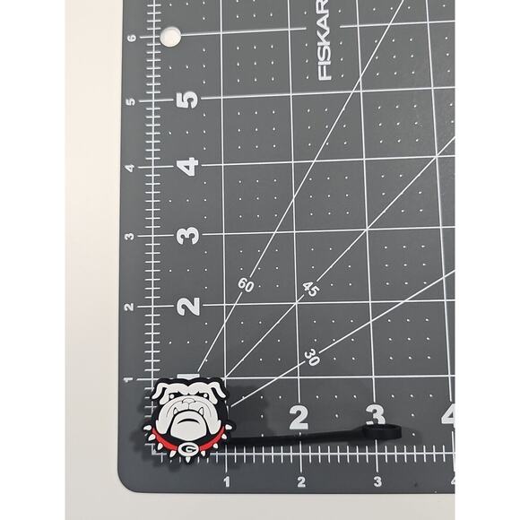 Georgia Bulldogs Set of 3 Straw Toppers for 40 oz Design Dawg - Picture 2 of 2